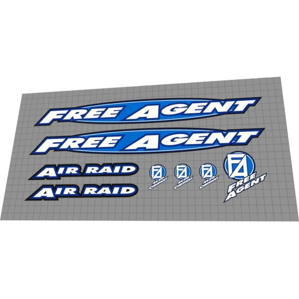 1998 Free Agent Air Ride Blue