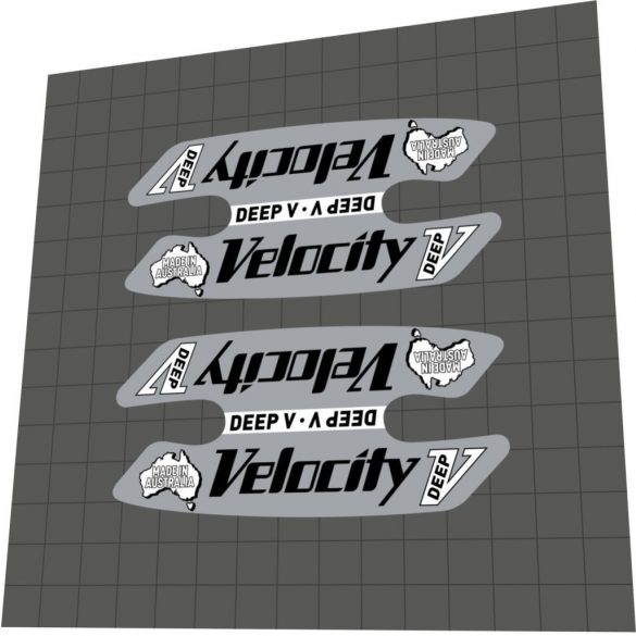 Velocity Deep V rims grey