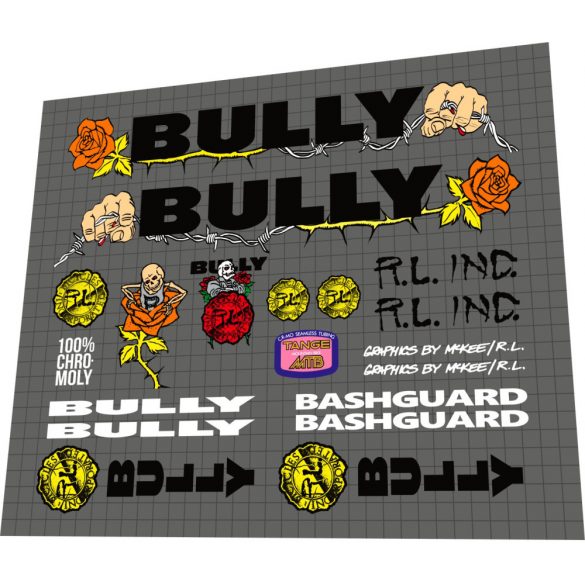 1990 Bully Bashguard orange rose 