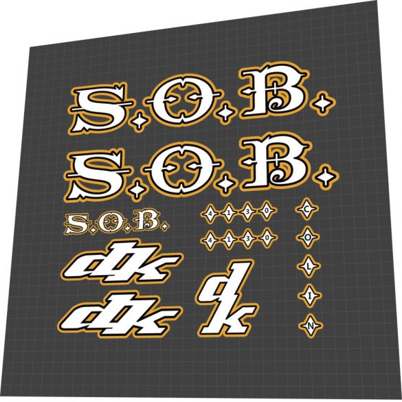 1998 DK S.O.B. white