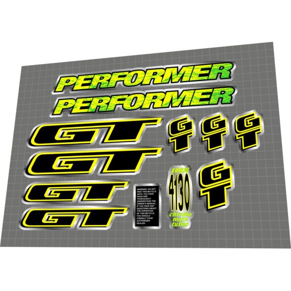 1994 GT Performer chrome yellow green