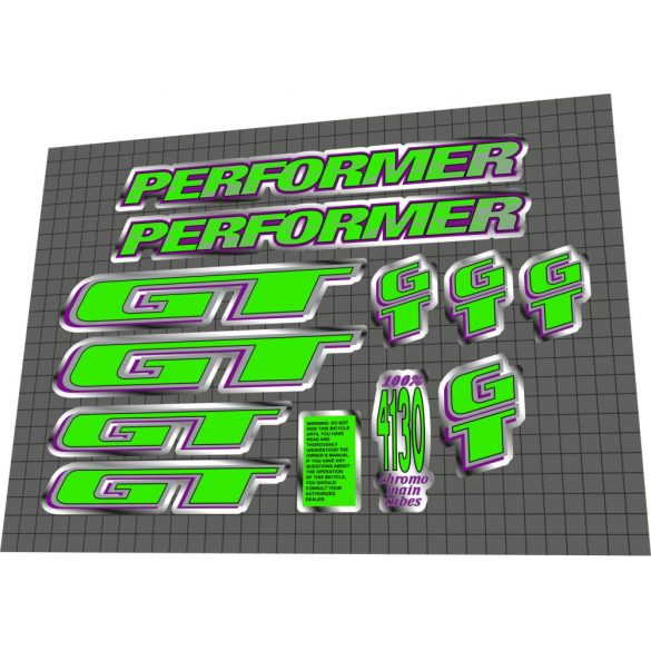 1994 GT Performer custom green purple grey Chris Griffin