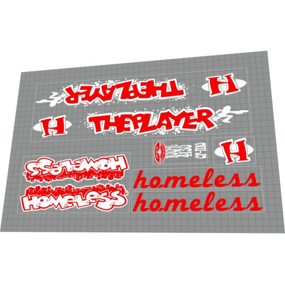 1994 Homeless The Player white red