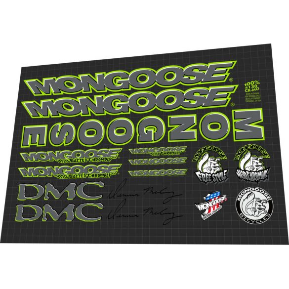 1998 Mongoose DMC grey green butted crmo fork