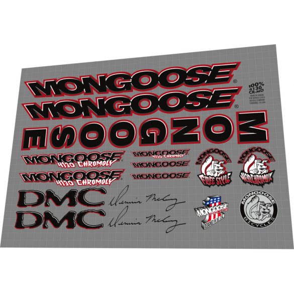 1998 Mongoose DMC red