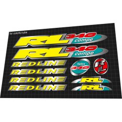 1994 Redline RL 340 Compe colorful