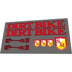 S&M Dirt Bike red